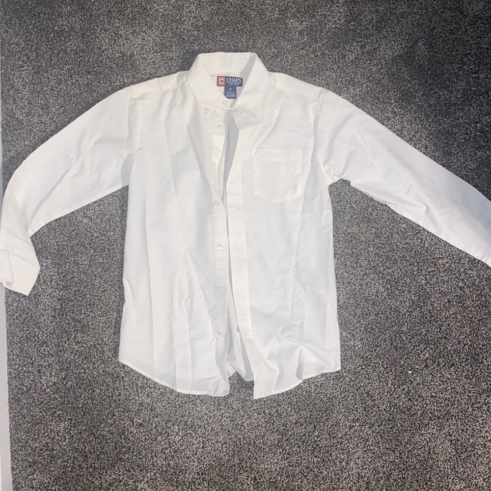 White button down!